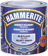 Hammarlack Slät Silver 250 ml Hammerite